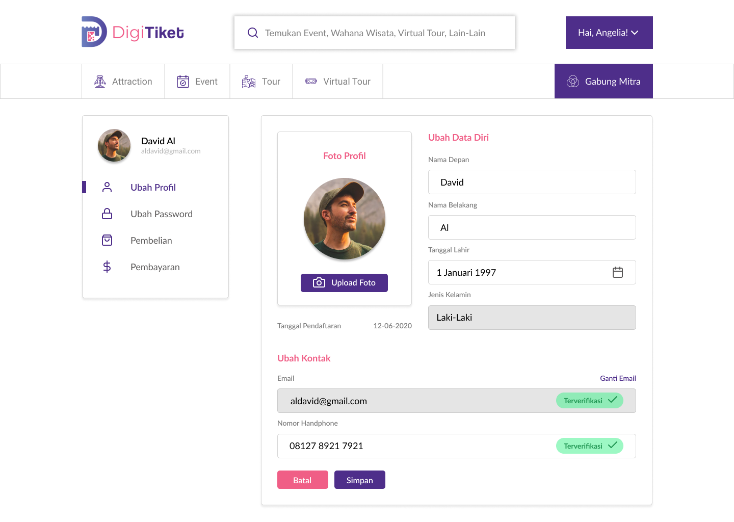 Digitiket web muhamad irsyad rafi sudirjo